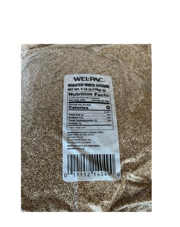 Sesame Seeds white 5lb