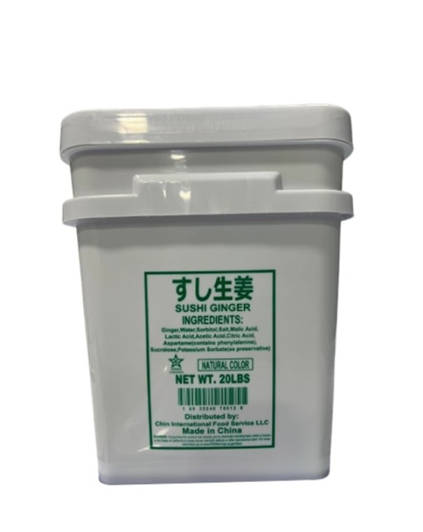 Sushi Ginger 20 lb (White)