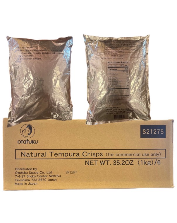 CrunchyTempura Crispy 6 bags a case