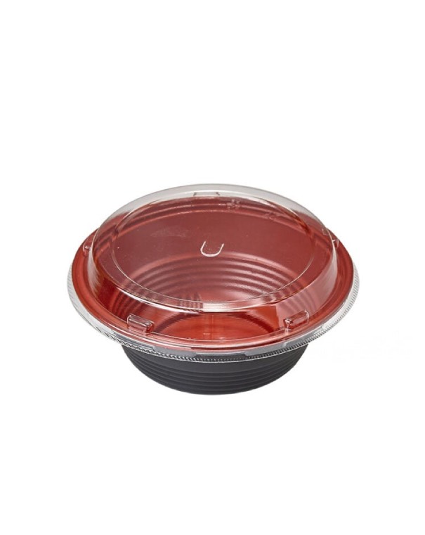 Donburi Bowl 18 oz Red Small