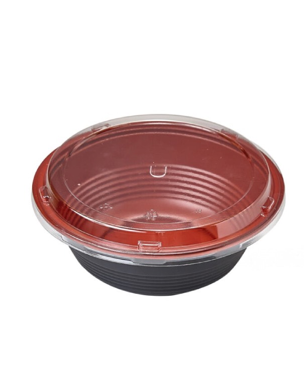 Donburi Bowl 24 oz Red Medium
